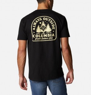 Columbia Backpacking Men T-Shirts | WKZXID-619