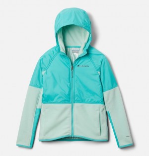 Columbia Basin Butte Kids' Fleece Jackets | ZHCXSY-186