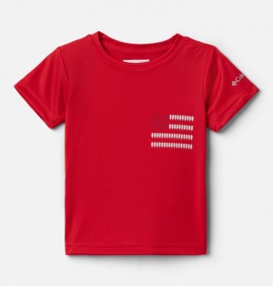 Columbia Grizzly Grove Kids' T-Shirts | KXSHWU-967