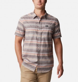 Columbia Leadville Ridge Men Shirts | RBPFIE-301