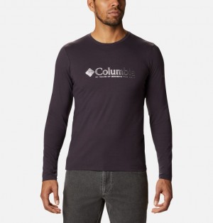 Columbia Lookout Point Men T-Shirts | LKJBET-521