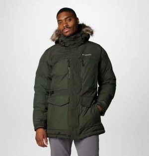 Columbia Marquam Peak Fusion™ II Hooded Men Jackets Green | VCETDO-867