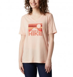 Columbia Mount Rose Women T-Shirts | RWIQJH-321