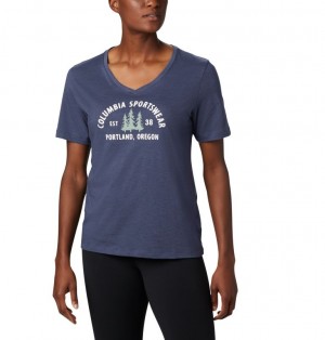 Columbia Mount Rose Women T-Shirts | SJYDRV-892