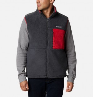 Columbia Mountainside Sherpa Men Vest | MUBQGS-319