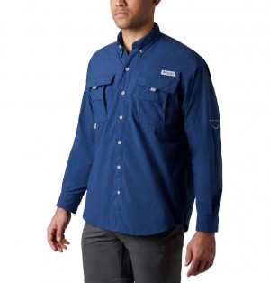 Columbia PFG Bahama II Men Fishing Shirts | QOXAVH-936