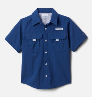 Columbia PFG Bahama Kids' Shirts | VHRZFE-183