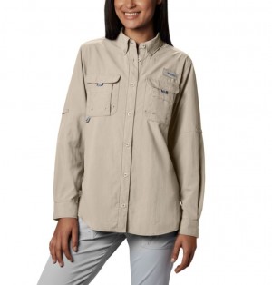 Columbia PFG Bahama Women Shirts | FXVLPO-835