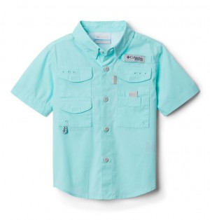 Columbia PFG Bonehead Kids' Shirts | AEUVWP-359