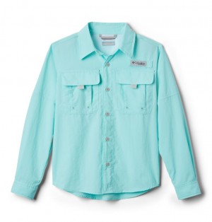 Columbia PFG Bonehead Kids' Shirts | SKFTRN-165