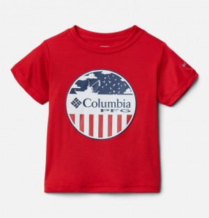 Columbia PFG Kids' Shirts | JECFNO-317