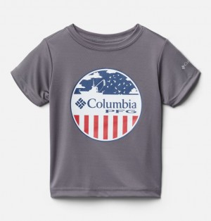 Columbia PFG Kids' Shirts | RLFSUN-215