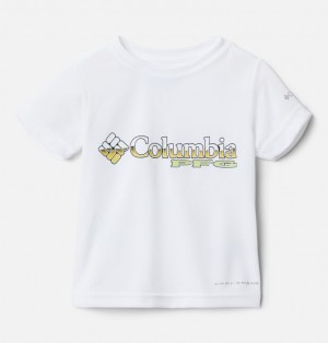 Columbia PFG Kids' T-Shirts | XBSONU-638