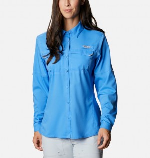 Columbia PFG Lo Drag Women Shirts | DGCWQV-026