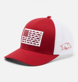 Columbia PFG Mesh Fish Flag Baseball Women Hats | DTIFUZ-793