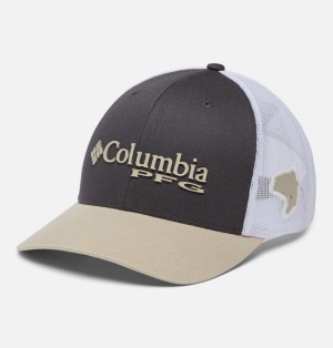 Columbia PFG Mesh Snap Back Baseball Men Hats | MWUXQH-967