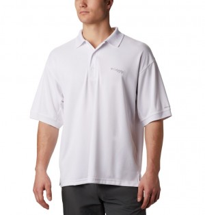 Columbia PFG Perfect Cast Men Polo Shirts | FBHEIZ-361