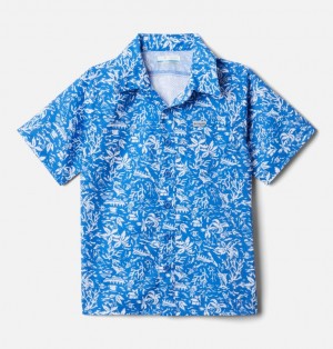 Columbia PFG Slack Tide Kids' Shirts | TRHJIW-835