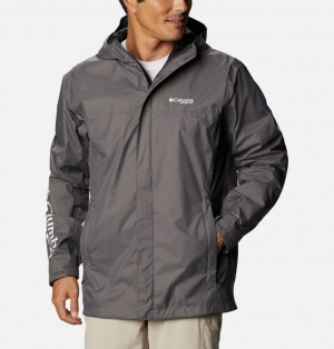 Columbia PFG Storm Men Rain Jackets | HSETVL-160