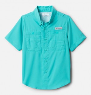 Columbia PFG Tamiami Kids' Shirts | DTQXCU-861