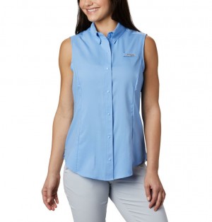 Columbia PFG Tamiami Women Shirts | EPWLHV-735