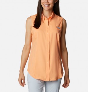 Columbia PFG Tamiami Women Shirts | GZLYVI-463