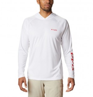 Columbia PFG Terminal Tackle Men Hoodies | YBOSQR-357