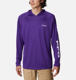 Columbia PFG Terminal Tackle Men Hoodies | AFQGPI-275