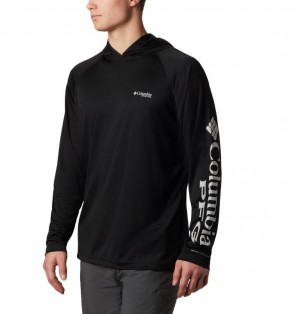 Columbia PFG Terminal Tackle Men Hoodies | MBEQGH-293