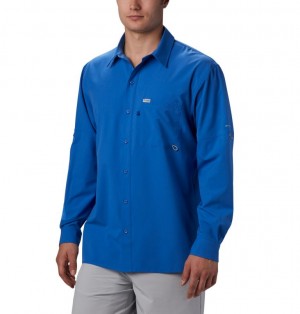 Columbia PFG Zero Rules Men Shirts | RQJKOG-369