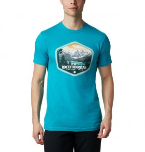 Columbia Pegasus Men T-Shirts | BIGXJS-013