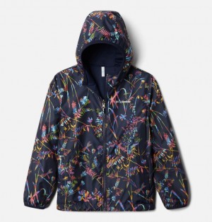 Columbia Pixel Grabber Kids' Rain Jackets | CDULHX-421