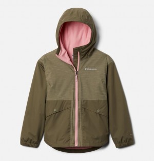 Columbia Rainy Trails Kids' Fleece Jackets | KHUMWR-013