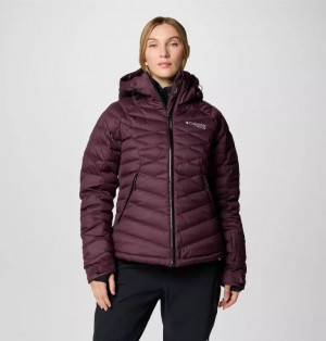 Columbia Roaring Fork™ II Women Down Jackets Burgundy | BNHCEW-385