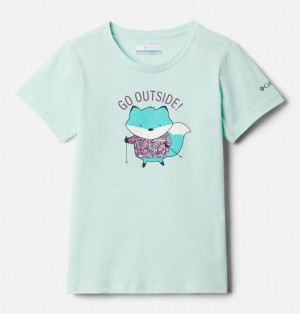 Columbia Shannon Falls Kids' T-Shirts | ZFVDCS-496