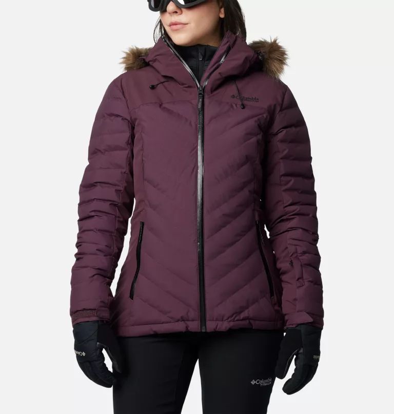 Columbia Bird Mountain™ III Insulated Women Jackets Burgundy | FTWUDE-179