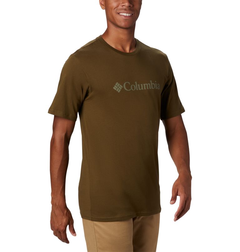 Columbia CSC Basic Logo Men T-Shirts | FIJULB-206