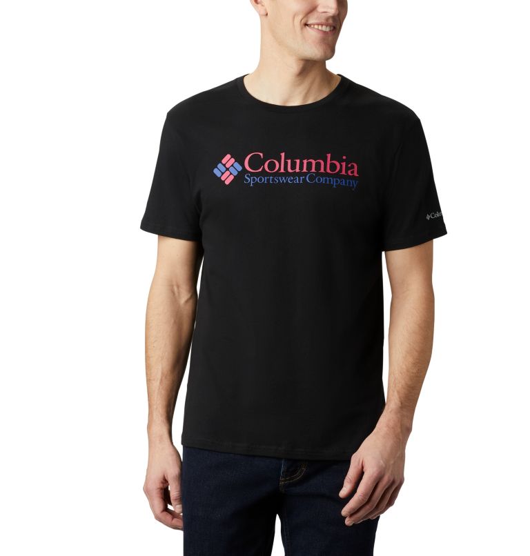 Columbia CSC Basic Logo Men T-Shirts | XZFPSN-147