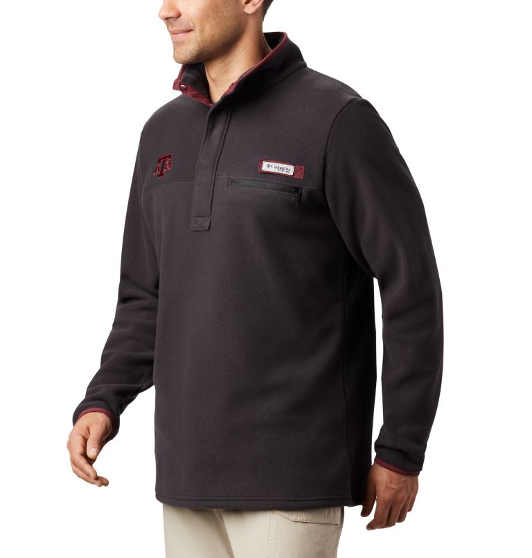 Columbia Collegiate PFG Men Fleece Jackets | TXQGZY-196