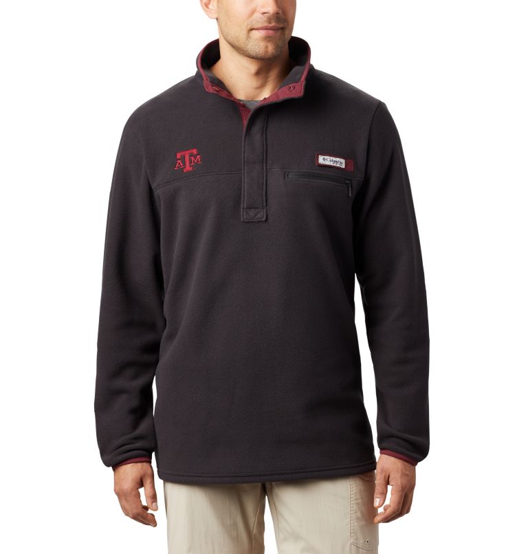 Columbia Collegiate PFG Men Fleece Jackets | TXQGZY-196