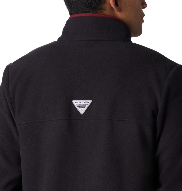 Columbia Collegiate PFG Men Fleece Jackets | VXZKOQ-973