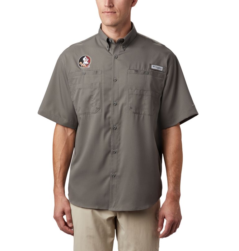 Columbia Collegiate PFG Tamiami Men Fishing Shirts | VBMSLP-607