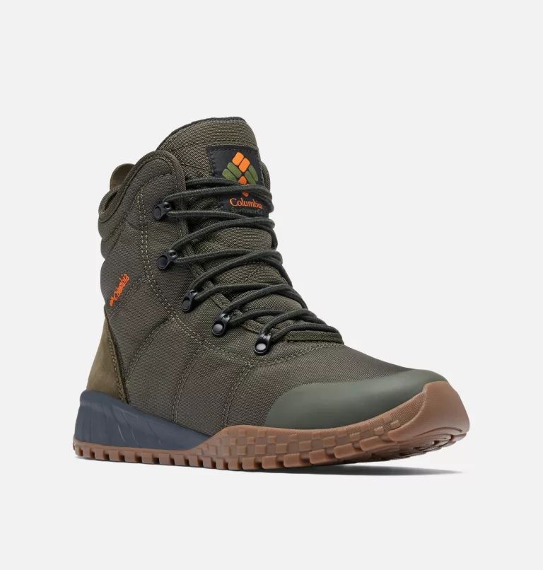 Columbia Fairbanks™ Omni-Heat™ Men Boots Green | IGFQHD-694