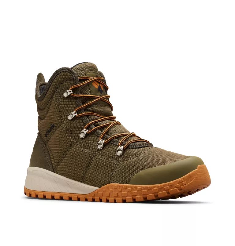 Columbia Fairbanks™ Omni-Heat™ Men Boots Green | GNFJTI-014