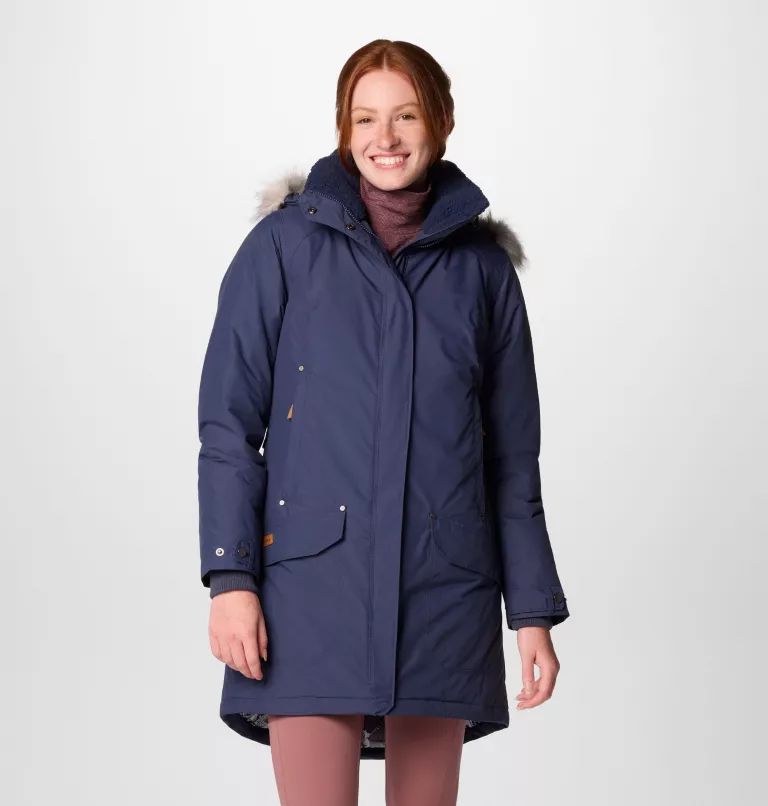 Columbia Icelandite™ TurboDown™ II Women Jackets Navy | HLTMBO-163