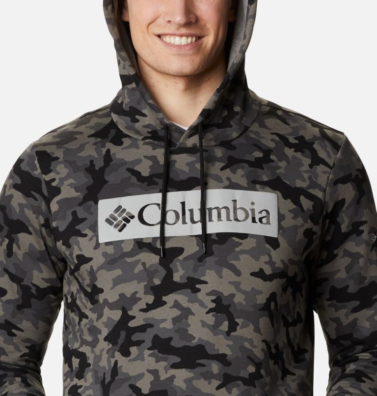 Columbia Logo Men Hoodies | HIQNLY-907