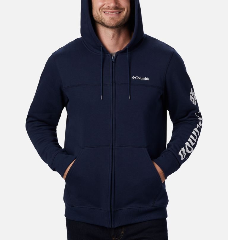 Columbia Logo Men Hoodies | SMHQJN-764