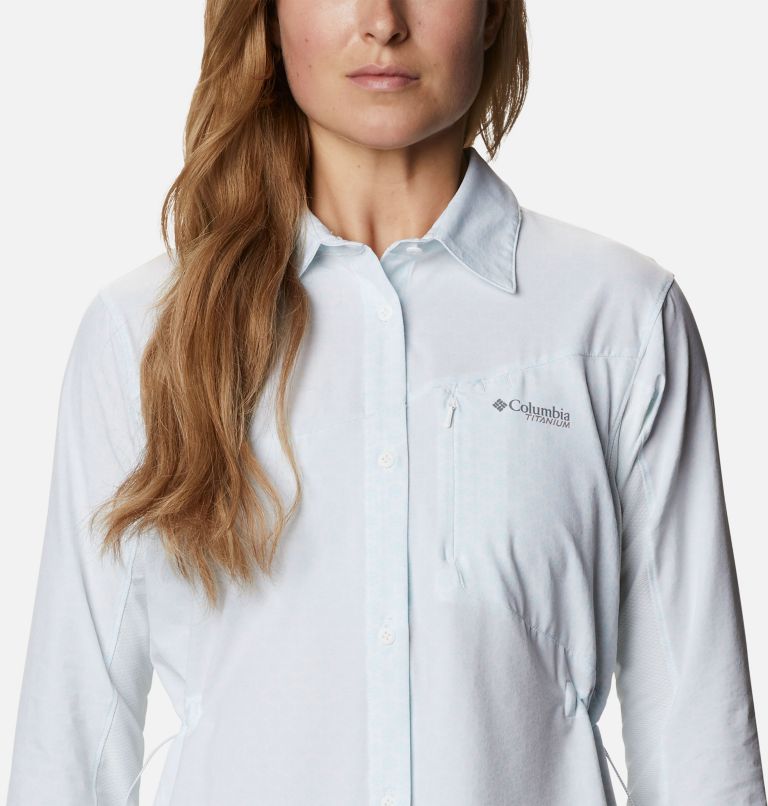 Columbia Mazama Trail Women Shirts | UAVQCR-962