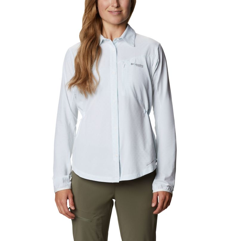 Columbia Mazama Trail Women Shirts | UAVQCR-962