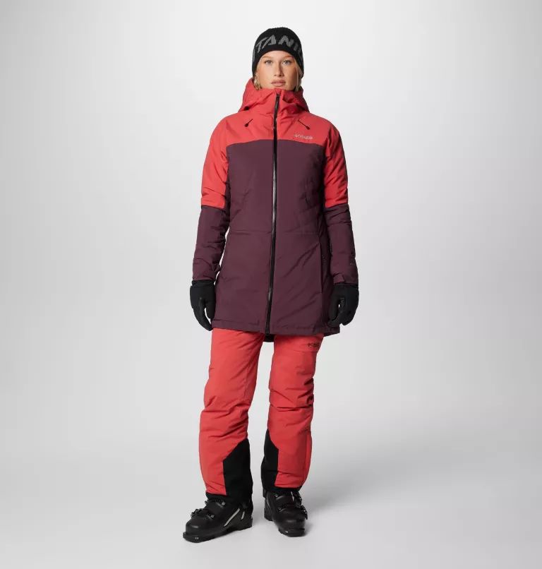 Columbia Mount Bindo™ IV Insulated Women Jackets Burgundy | FHSYOE-015